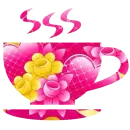 Pink Yellow Cup