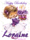 Happy Birthday - Loraine