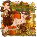 Deb-Harvest Blessings tag