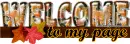 Welcome to my page - wel
