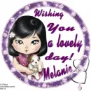 Melanie -Wishing you...sparkle