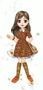 Brown dress