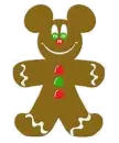 Gingerbread Mouse