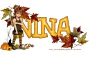 Nina - Leaves - Girl