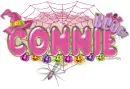 Connie-Pink Halloween Spider