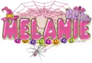 Melanie-Pink Halloween Spider