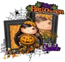 Shakela - Happy Halloween Pumpkin Girl Trick or Treater
