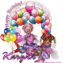 Karynn - Happy Birthday - Balloons