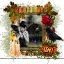 Mel - Lady - Halloween - Fire