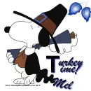 Mel - Turkey Time - Snoopy