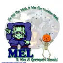 Mel - Monster Mash - Frankenstien 