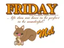 Mel - Friday - Squirell