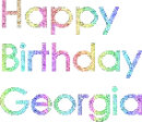 happy birthday georgia 