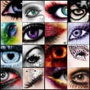 Eye icon collage