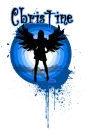 christine blue angel