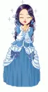 Blue lady