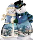 Snowman Couple