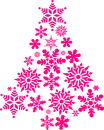 Pink Snowflake Tree