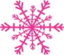 Pink Snowflake