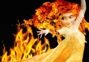 Frozen - Elsa queen of  fire