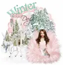 Winter/cold days pink girl