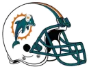 Miami Dolphin Helmet