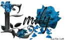 Light Blue Roses - Emily