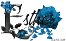 Light Blue Roses - Esther