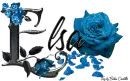 Light Blue Roses - Elsa