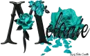 Aqua Roses - Melanie