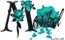 Aqua Roses - Maribel