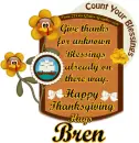 Bren Thanksgiving