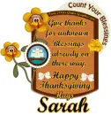 Sarah