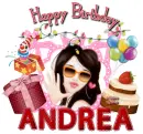 Happy Birthday ~ Andrea