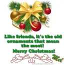 Mel - Friends - Ornaments