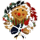 Gigerbread Man Wreath