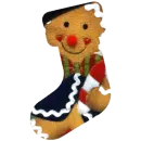 Gingerbread Man Stocking