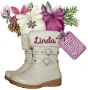 Christmas Boot- Linda