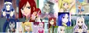 Fairy Tail girls FB cover
