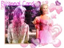 Cinderella Live Action - Personal Card