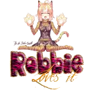 Kittie Girl - Robbie loves it