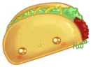 Taco background for a friend
