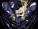 Anime angel couple