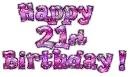 Happy 21st Birthday