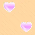 Bubble Hearts Background