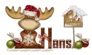 Christmas Moose_Hans