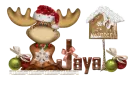 Christmas Moose_Jaya