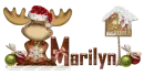 Christmas Moose_Marilyn