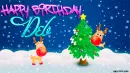 Christmas Collection - Happy Birthday Deb