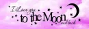 love you to the moon 